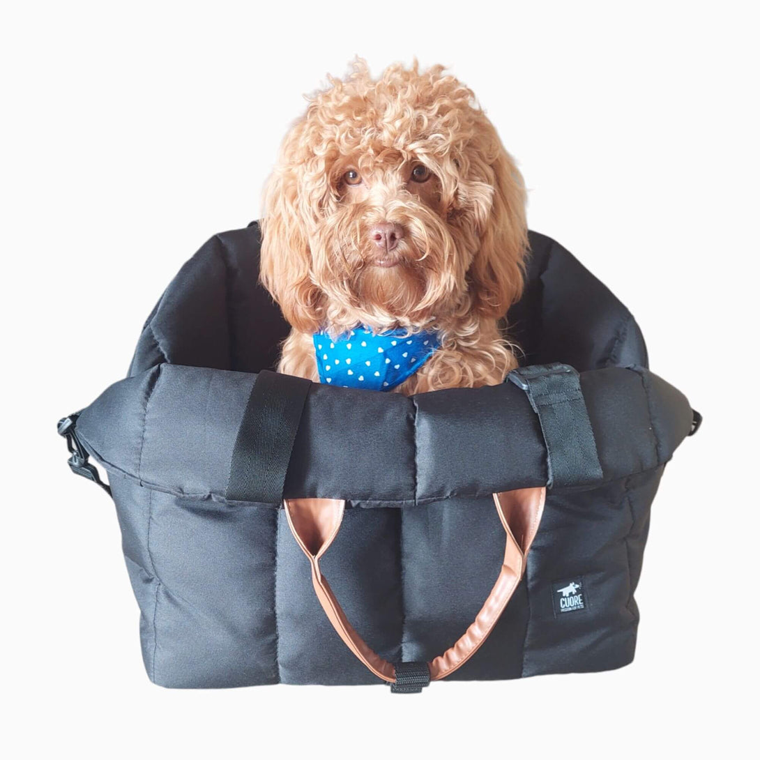 Bolso para transportar mascotas negro